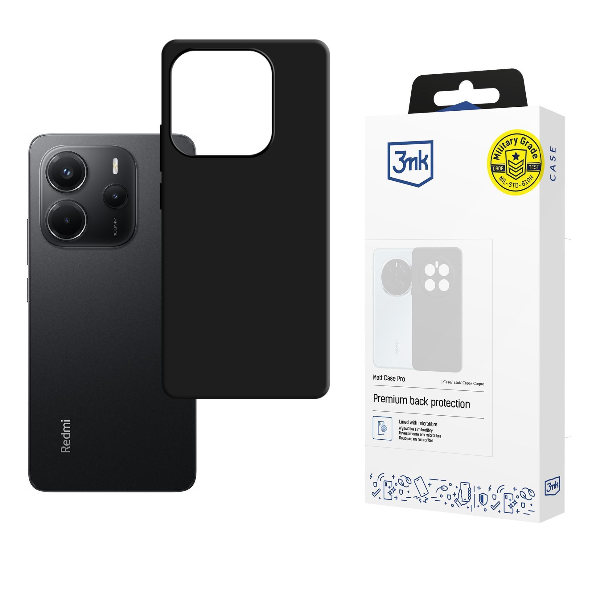 3mk ochranný kryt Matt Case Pro pro Redmi Note 14 4G