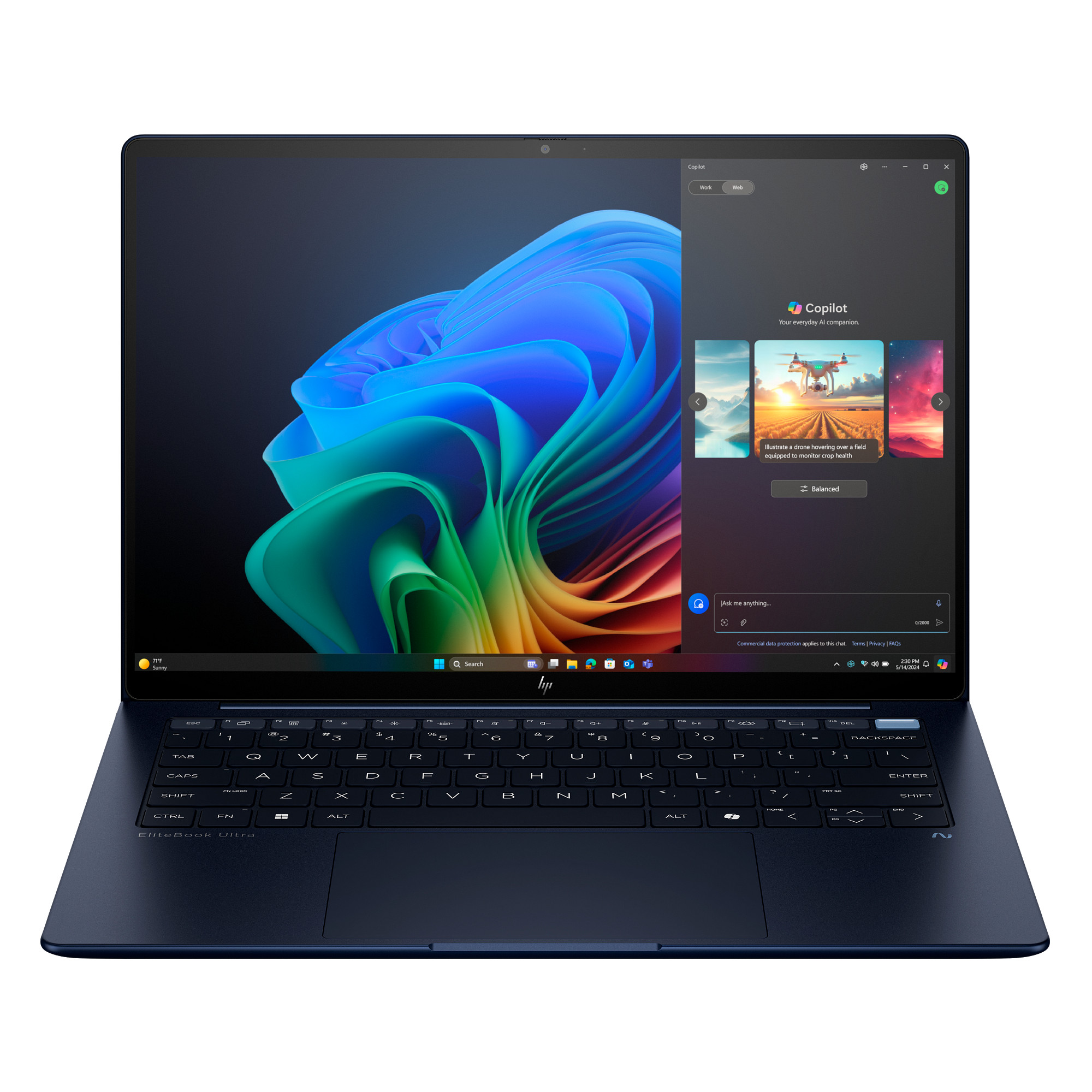 HP NTB EliteBook Ultra G1i U5-226V 40TOPS 14"2.8K 2880x1800 OLED 400 120Hz IR,16GB,512GB TLC,64WHr,Win11Pro,EVO, 3y onst