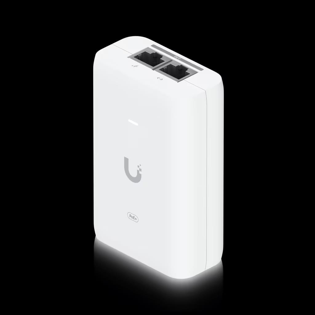 UBNT UACC-PoE+-2.5G - 2.5Gbitový PoE injektor 48V/0,65A (30W), bílý