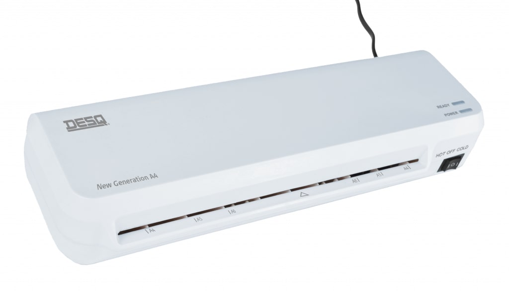 DESQ Laminátor A4 New Generation, světle modrá