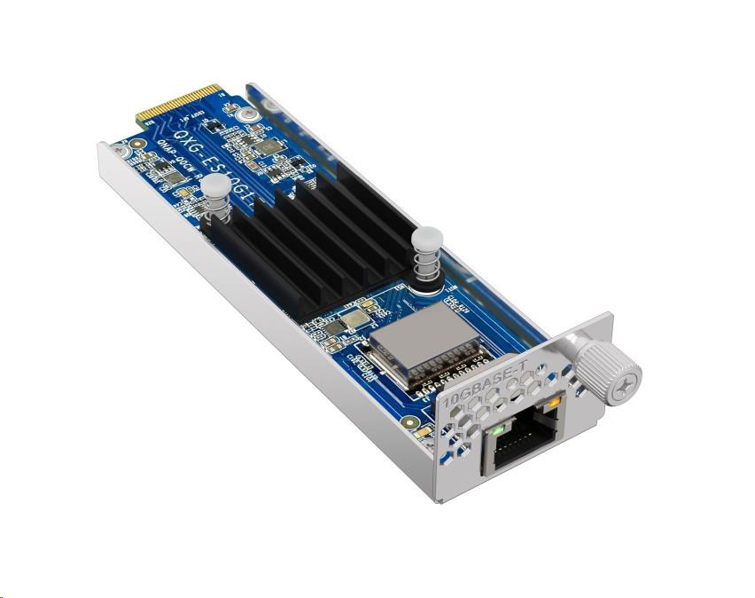 QNAP QXG-ES10G1T rozšiřující karta E1.S na 1x 10GBASE-T