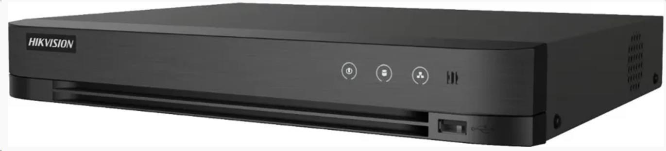 Hikvision iDS-7208HUHI-M1/X/4A+8/4ALM, 8 kanálový AcuSense TurboHD hybrid; Audio, Alarm