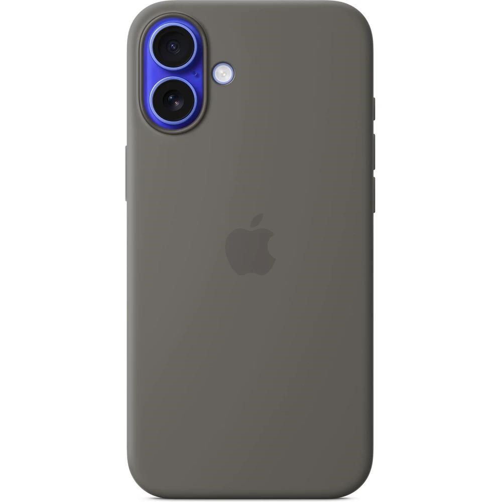 APPLE iPhone 16 Plus Silicone Case with MagSafe - Stone Grey