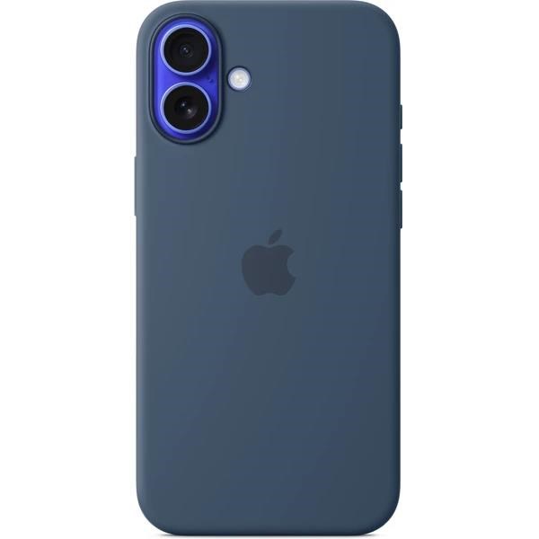 APPLE iPhone 16 Plus Silicone Case with MagSafe - Denim