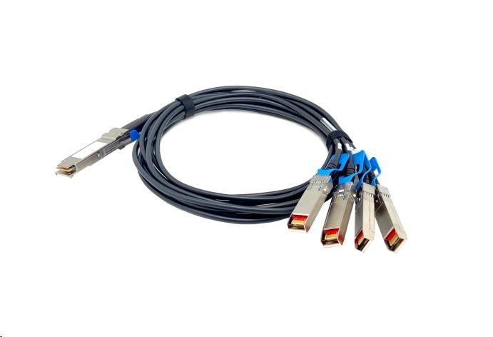 QNAP CAB-DAC15M-Q28B4 DAC twinax kabel (1,5m,1xQSFP28,4xSFP28)