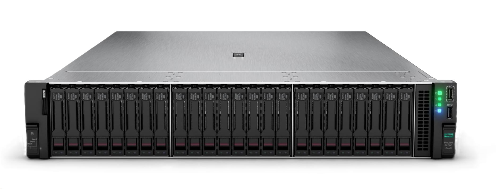 HPE PL DL380g11 4509Y (2.6/8C) 2x32G (p64706) 8SFF MR408i-o 2x480G 2x1000W 4x1Gb NBD333 Smart Choice