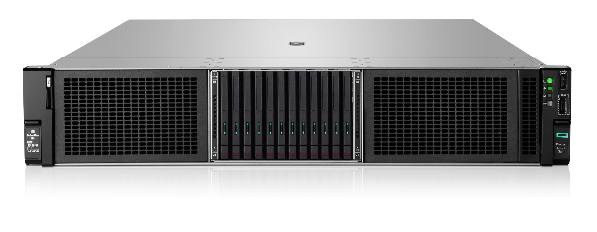 HPE PL DL380g11 6530 (2.1G/32C) 2x32G (p64706) MR416i-o/4G 2x480G 2x1000W 2x10/25G-o Smart Choice