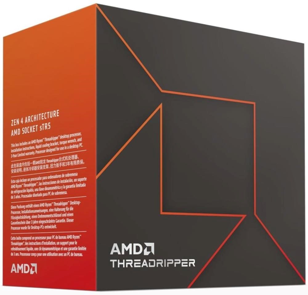 CPU AMD Ryzen Threadripper 7970X (32C/64T, Až 5.3GHz, 160MB Cache, 350W, sTR5) Box