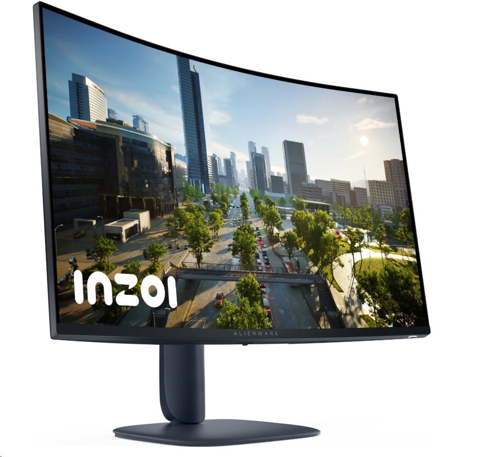 DELL LCD GAME-AW3225DM - 32"/VA/LED/2560x1440/16:9/180Hz/1ms/3000:1/400 cd/m2/HDMI/DP/VESA/3YNBD (210-BQWN)