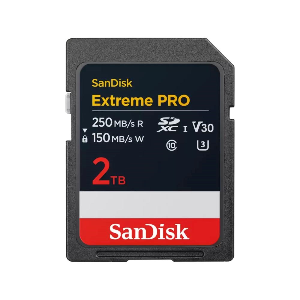 SanDisk SDXC karta 2TB Extreme PRO (250 MB/s Class 10, UHS-I U3 V30)