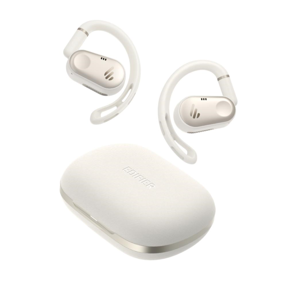 EDIFIER bezdrátové sluchátka Comfo Flex, Open-ear, Bluetooth, bílá