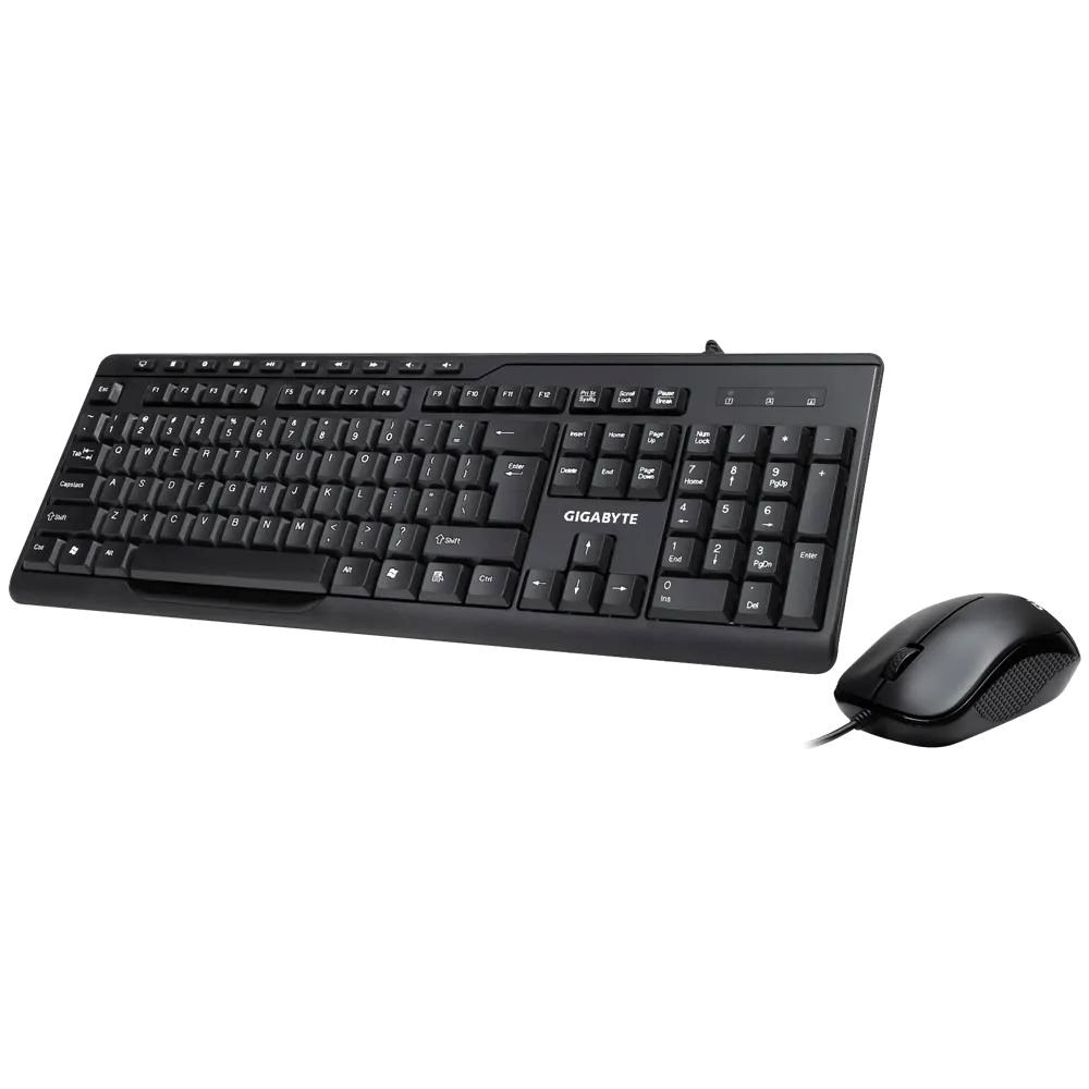 GIGABYTE Set klávesnice + myš GK-KM6300, Drátová USB, EN