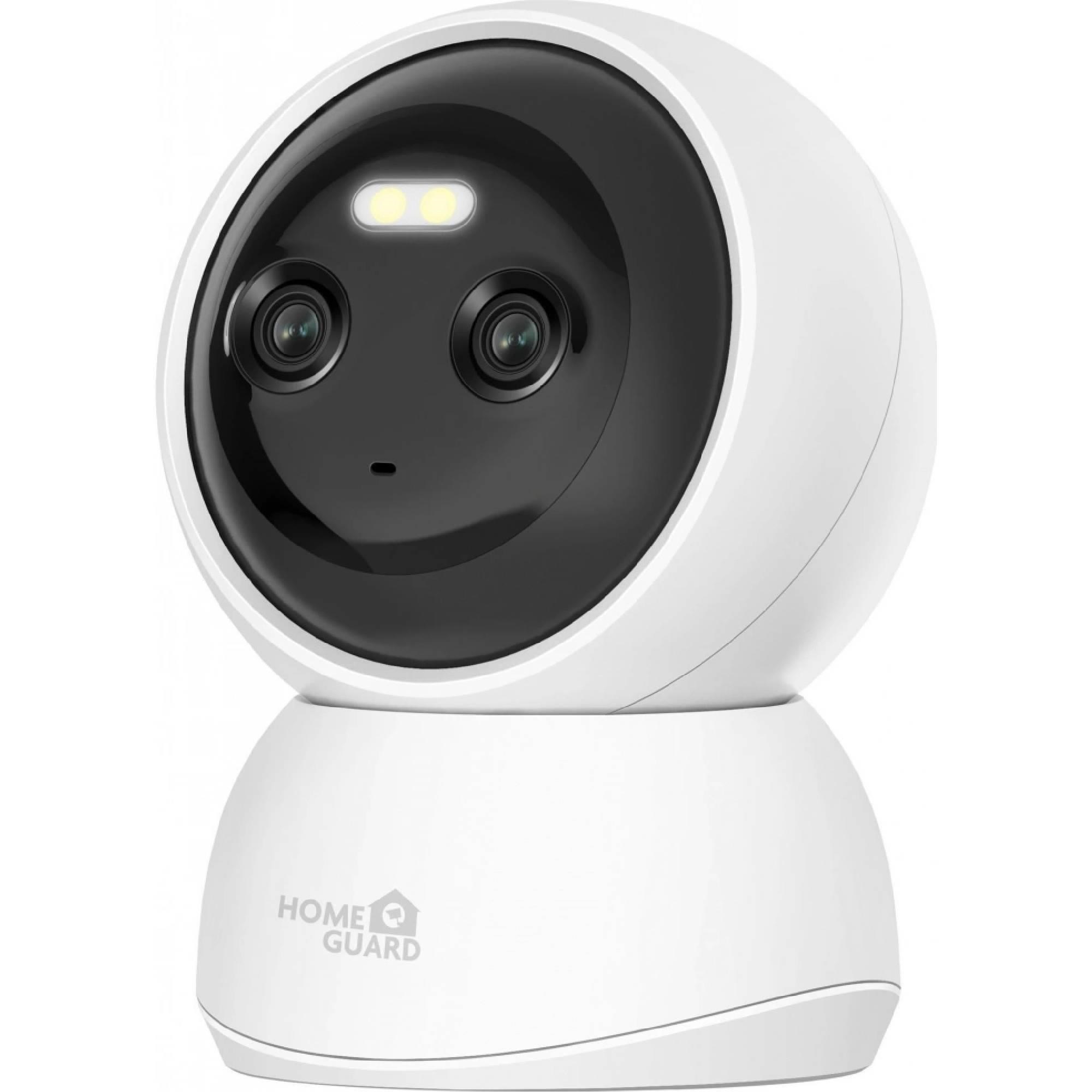 iGET HOMEGUARD HGWIP222 - Dual lens IP kamera, 2K rozlišení, 2x optika, se zvukem a nočním viděním