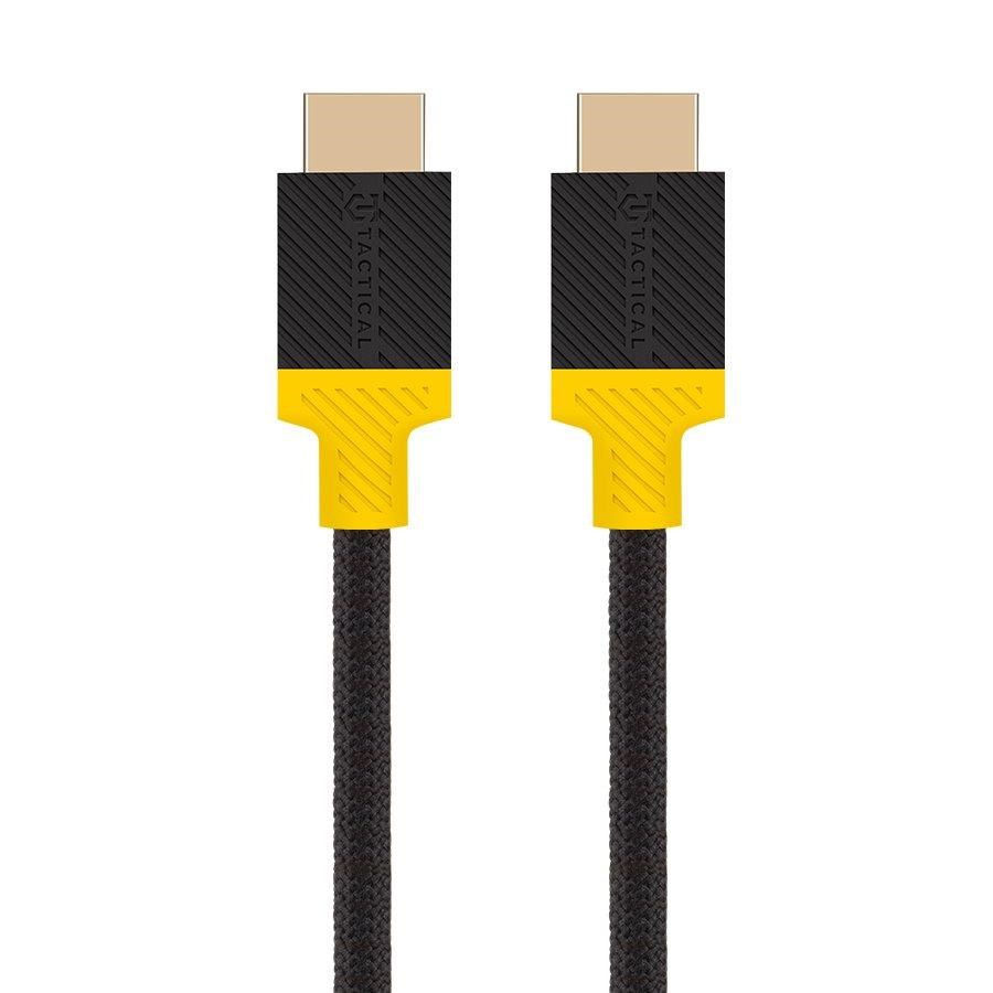 Tactical kabel HDMI 2,1, 8K, délka 2,1 m, černo-žlutá