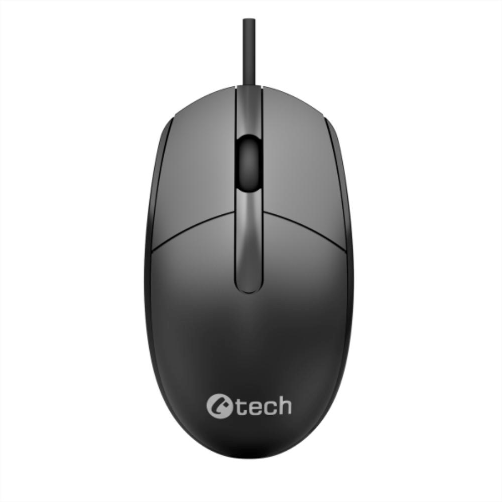 C-TECH Myš WM-10, USB, Černá