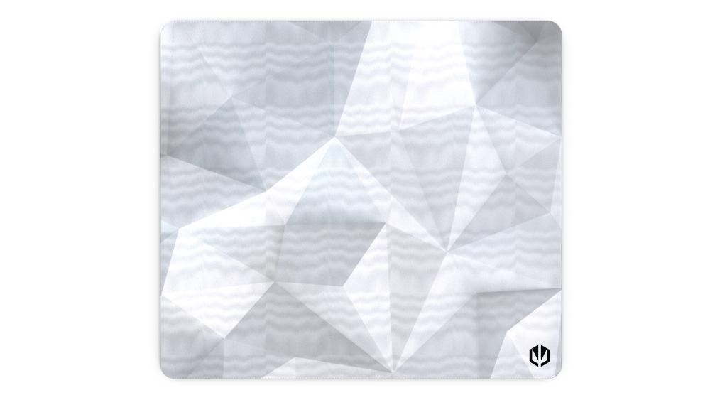 ENDORFY Podložka pod myš Crystal Onyx White L, 400x450x3, bílá
