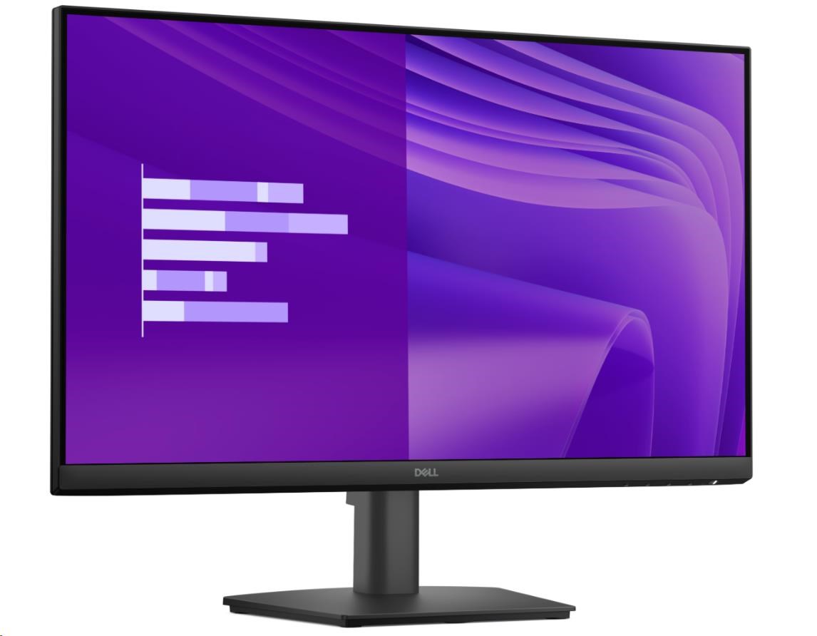 DELL LCD E2425HM - 23,8"/IPS/LED/1920x1080/16:9/100Hz/5ms/1000:1/250 cd/m2/DP/VGA/HDMI/VESA/3YNBD (210-BRDN)