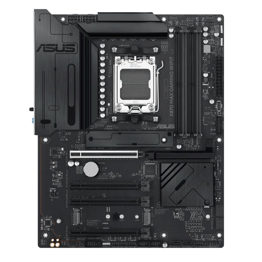 ASUS MB Sc AM5 X870 MAX GAMING WIFI7, AMD X870, 4xDDR5, 2xUSB4, 1xHDMI, WiFi