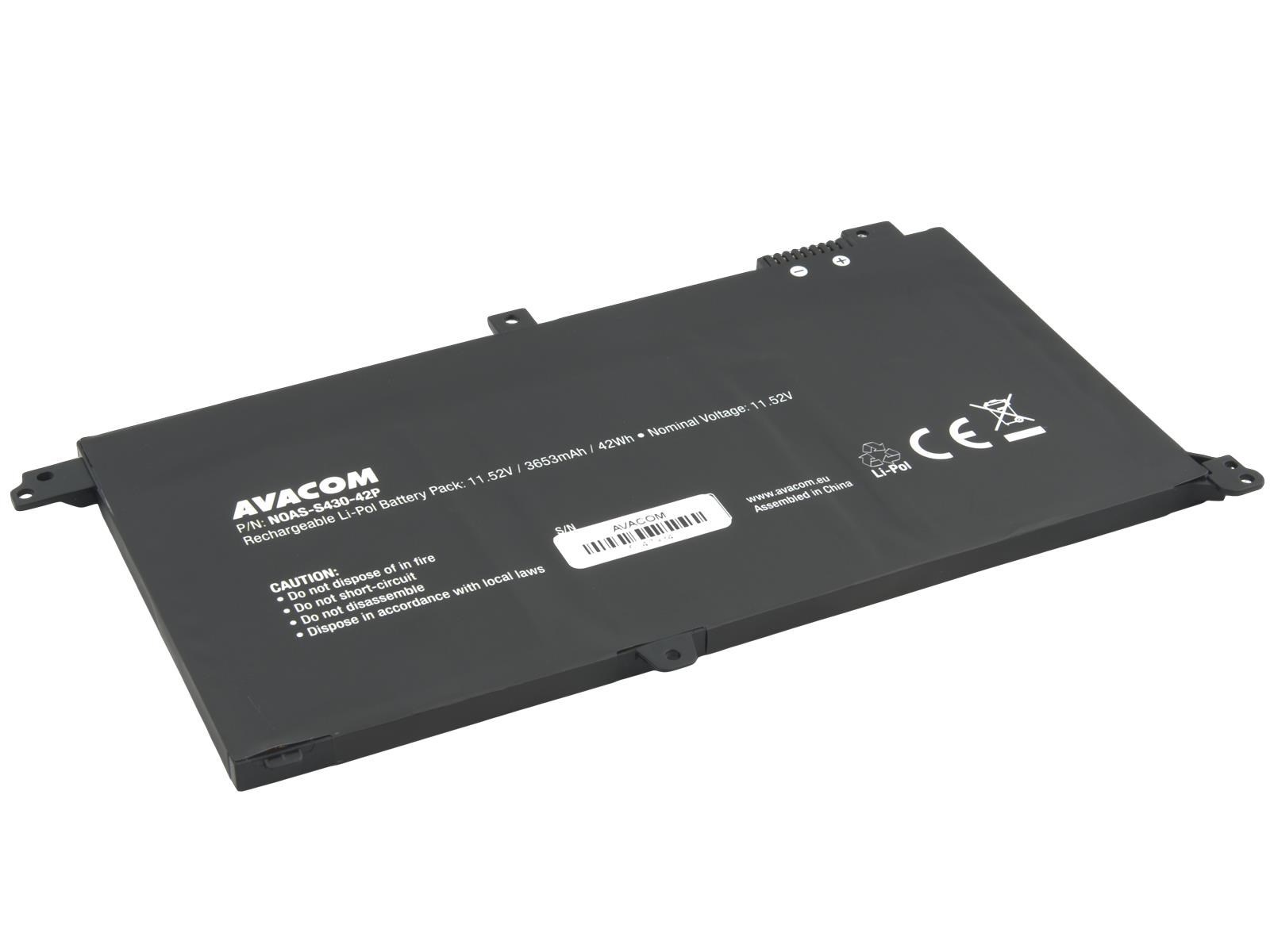 AVACOM Náhradní baterie AVACOM Asus VivoBook X571 Li-Pol 11,52V 3653mAh 42Wh