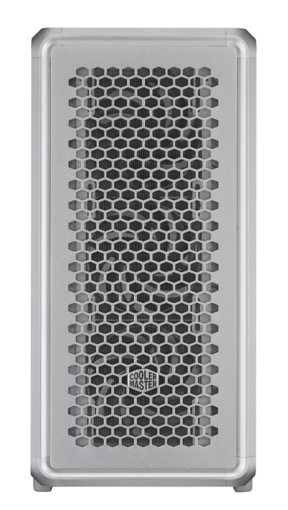 Cooler Master case MasterFrame 600, Průhledná bočnice, ATX, 3x 140mm ARGB Fan, 1x 120mm ARGB Fan, ARGB Hub, Stříbrná