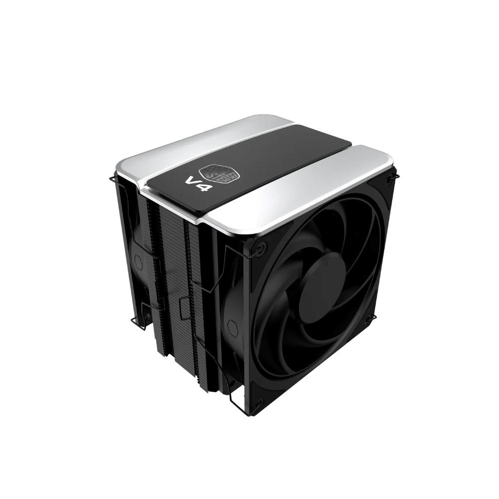Cooler Master CPU Chladič V4 ALPHA 3DHP BLACK, 2x120mm, LGA1851, AM5, černá