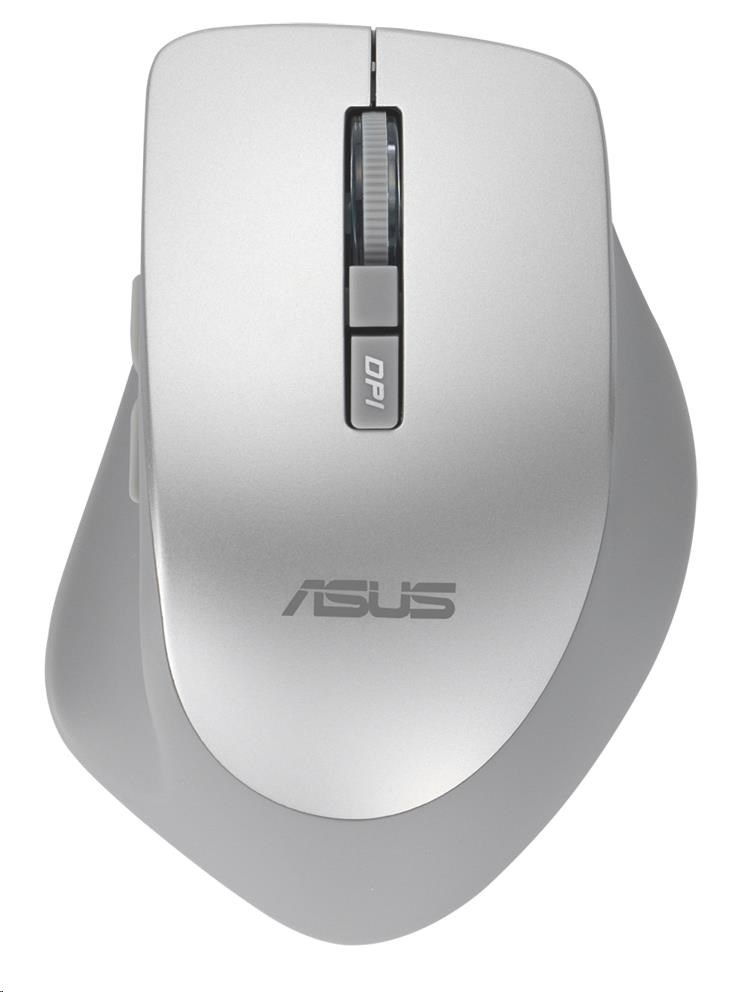 ASUS WT425 Optická myš, bezdrátová, stříbrná