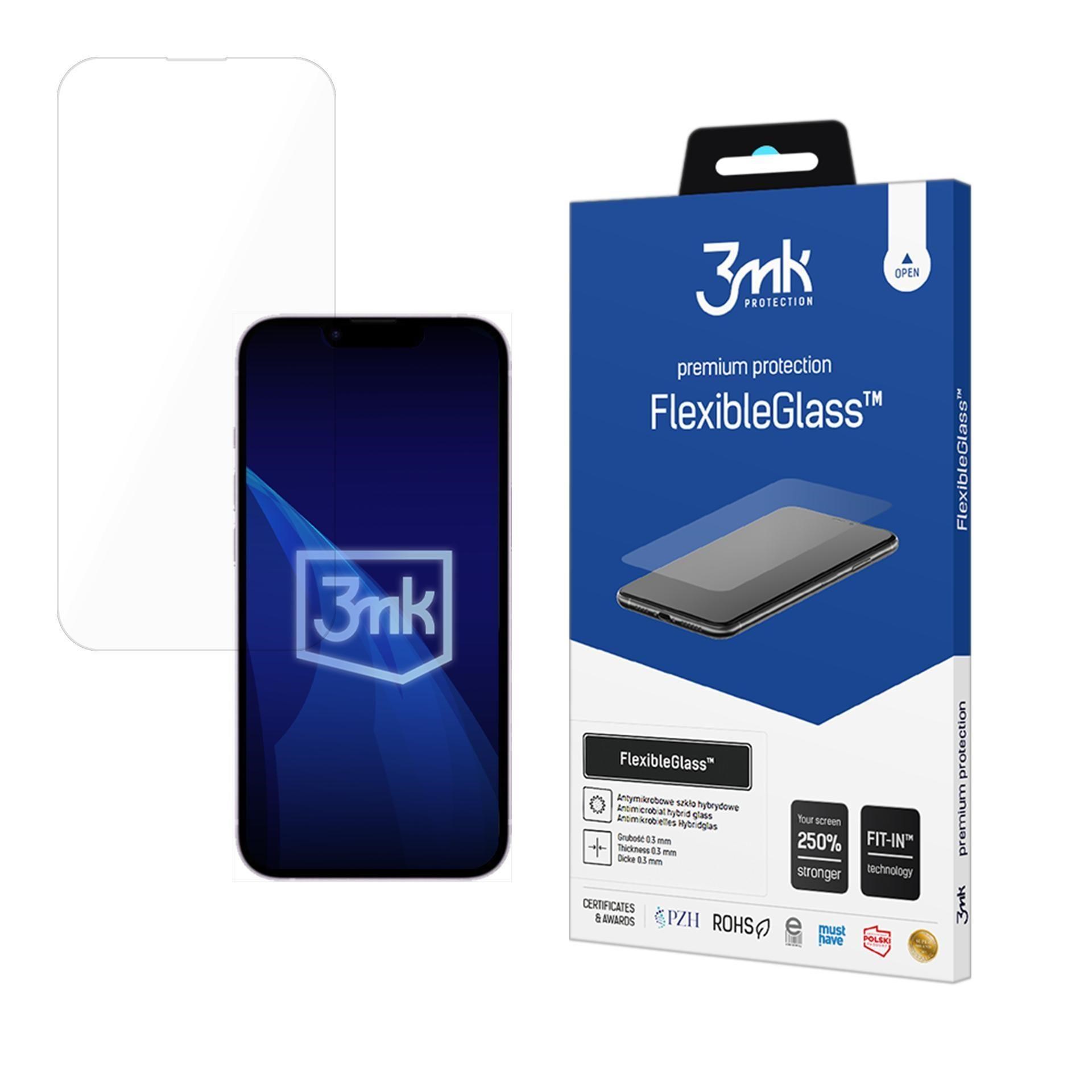 3mk hybridní sklo FlexibleGlass pro Apple iPhone 16E