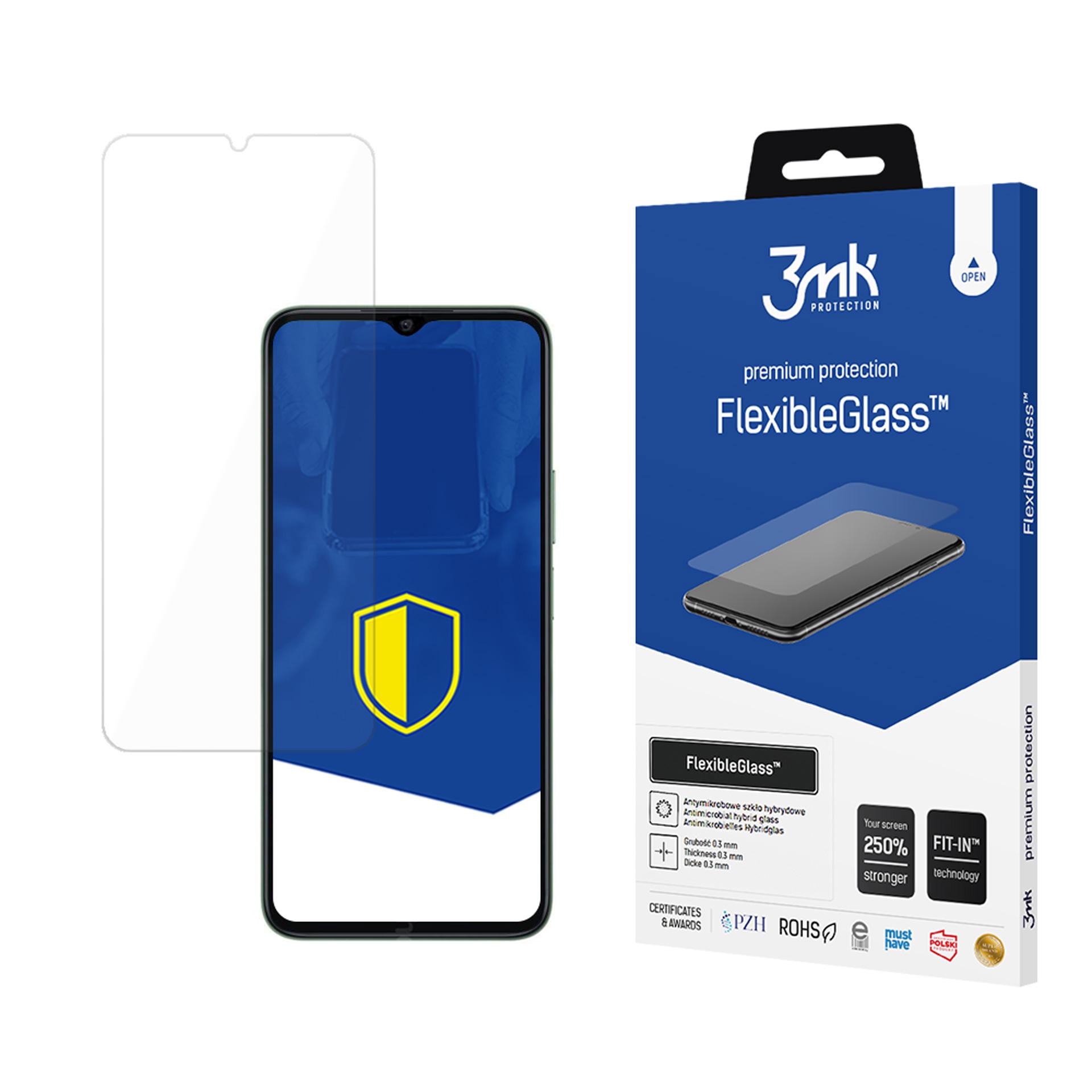 3mk hybridní sklo FlexibleGlass pro Honor X6B
