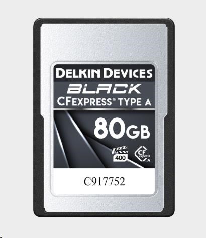Delkin CFexpress BLACK, VPG400 (Type A) 80GB