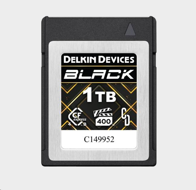 Delkin CFexpress 4.0 BLACK | Type B | R3630/W3130 (VPG400) 1TB