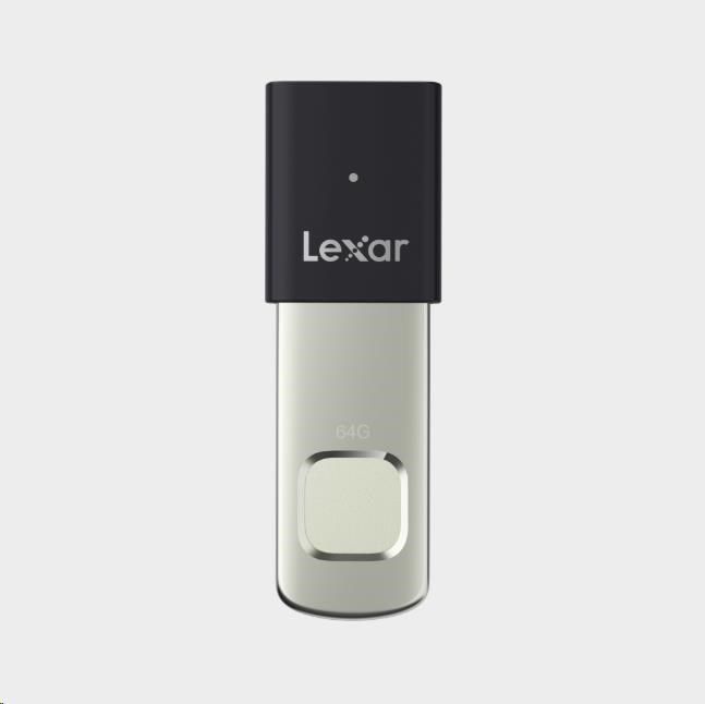 Lexar JumpDrive Fingerprint F35pro USB 3.2 Gen1, up to R300/W60, 64GB