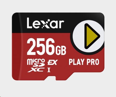 Lexar microSD Express I PLAY Pro Express 7.1, R900/W600 C10 U3 (UHS-I) 256GB