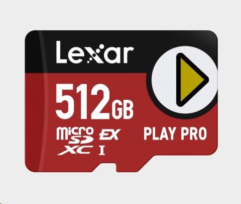 Lexar microSD Express I PLAY Pro Express 7.1, R900/W600 C10 U3 (UHS-I) 512GB