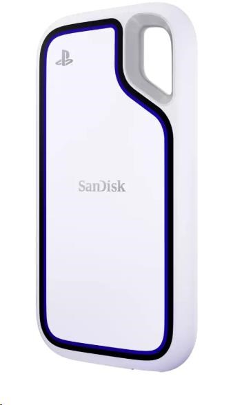 SanDisk externí SSD 2TB Extreme Portable for PlayStation 5 Console and PC, (R1050 / W1000MB/s), USB 3.2
