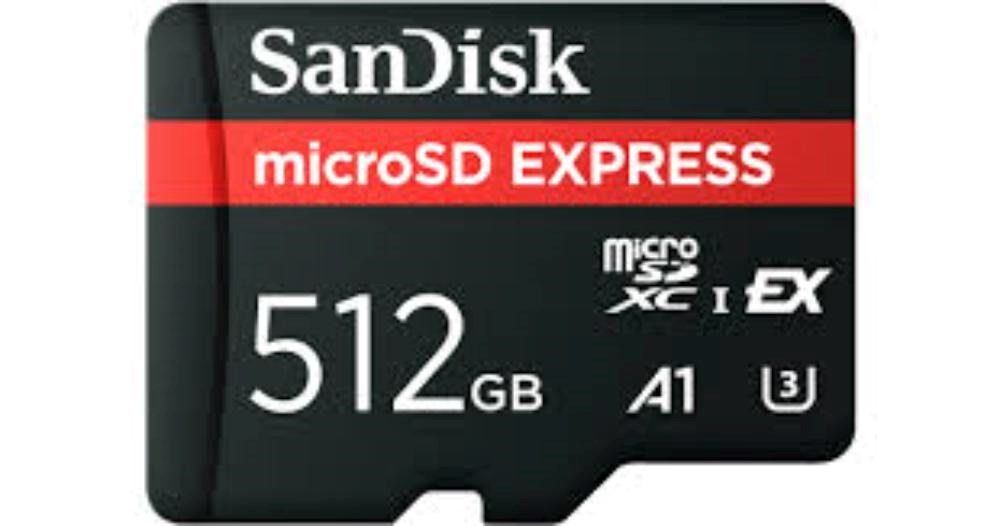 SanDisk micro SDXC karta 512GB Express (880/650 MB/s,  A1,  UHS-I,  U3)