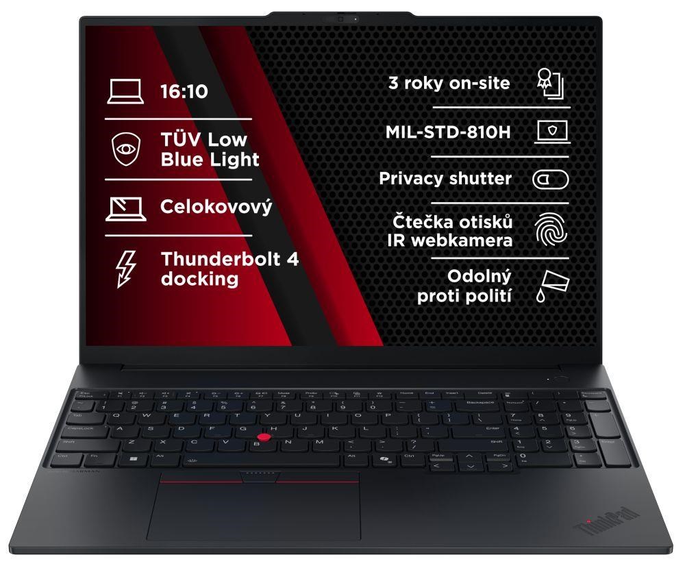 LENOVO NTB ThinkPad E16 G3 - Core7 240H,16" WUXGA,16GB,512SSD,IRcam,W11P