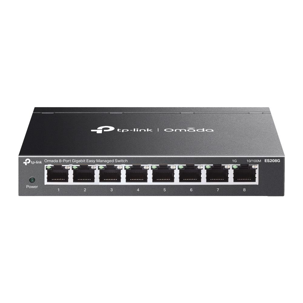 TP-Link OMADA switch ES208G (8xGbE,fanless)