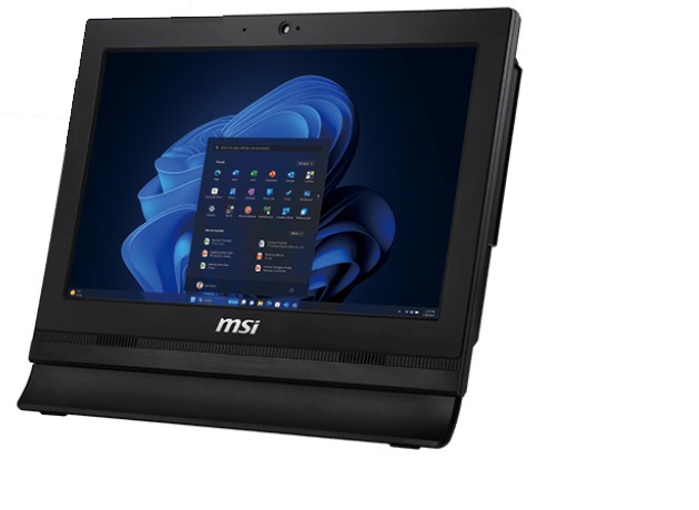 MSI PC AIO PRO AP162T ADL-04SCZ, Intel N100,15,6" FHD touch,4GB,128GB M.2 SSD,W11 Pro,Black