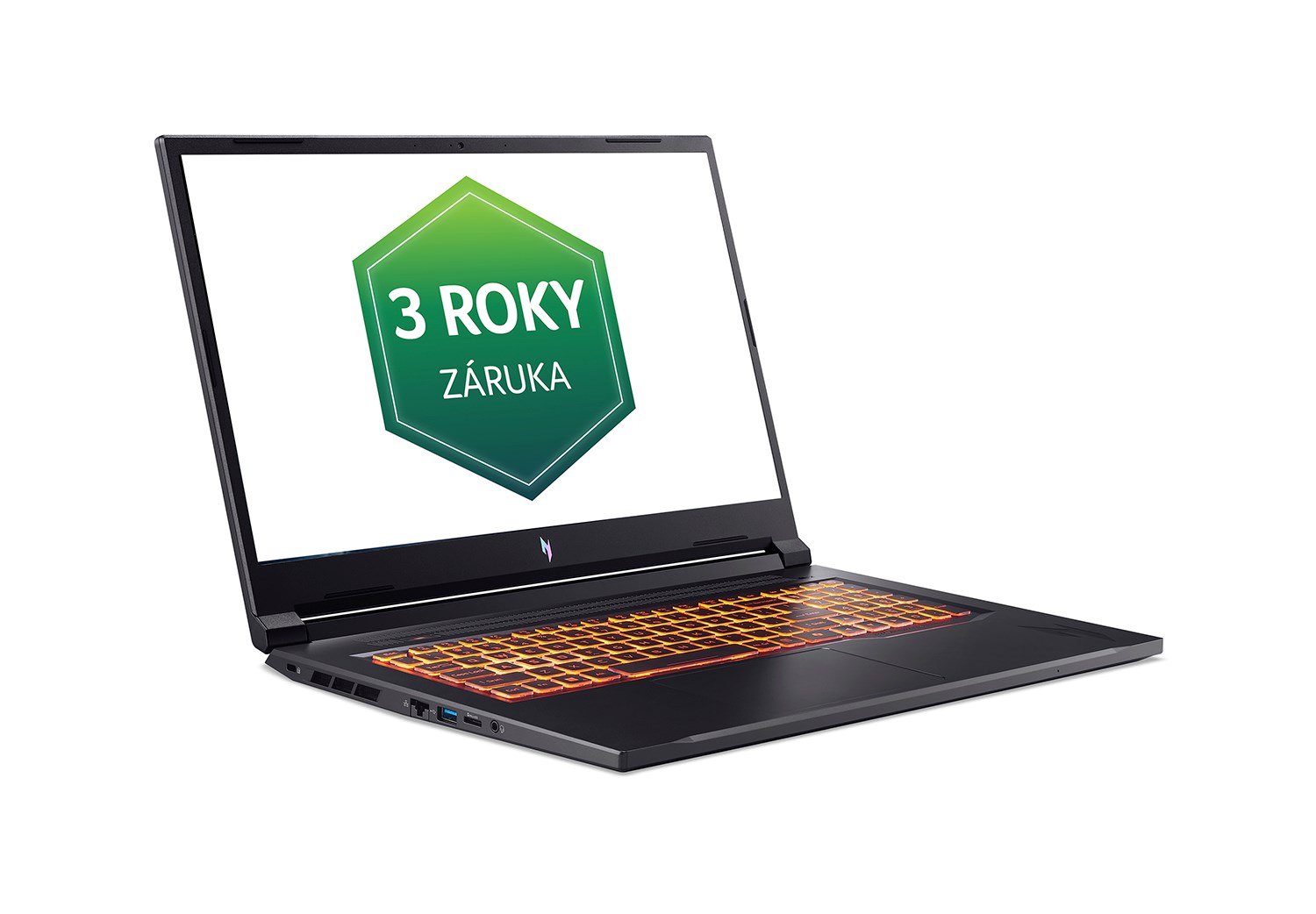 ACER NTB Nitro V 17 AI (ANV17-41-R00J),R7 AI 260,17.3"QHD,32GB,1TB SSD,RTX 5060,W11H,Black