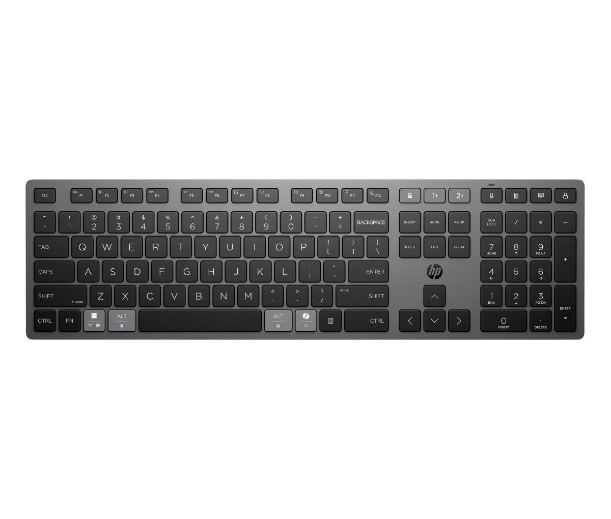 HP 725 Multi-Device Rechargeable Wireless Keyboard - česká