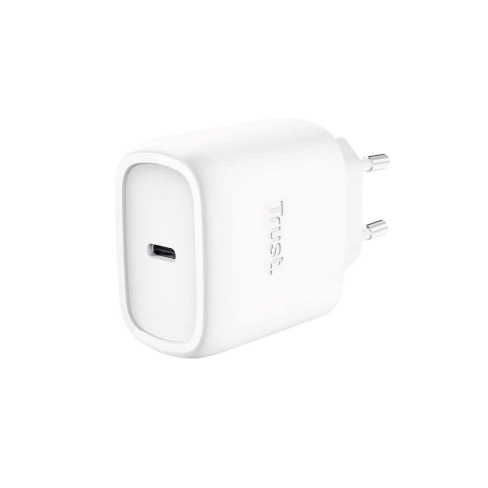 TRUST GaN Nabíječka MAXO 45W, USB-C, pro Apple, bílá