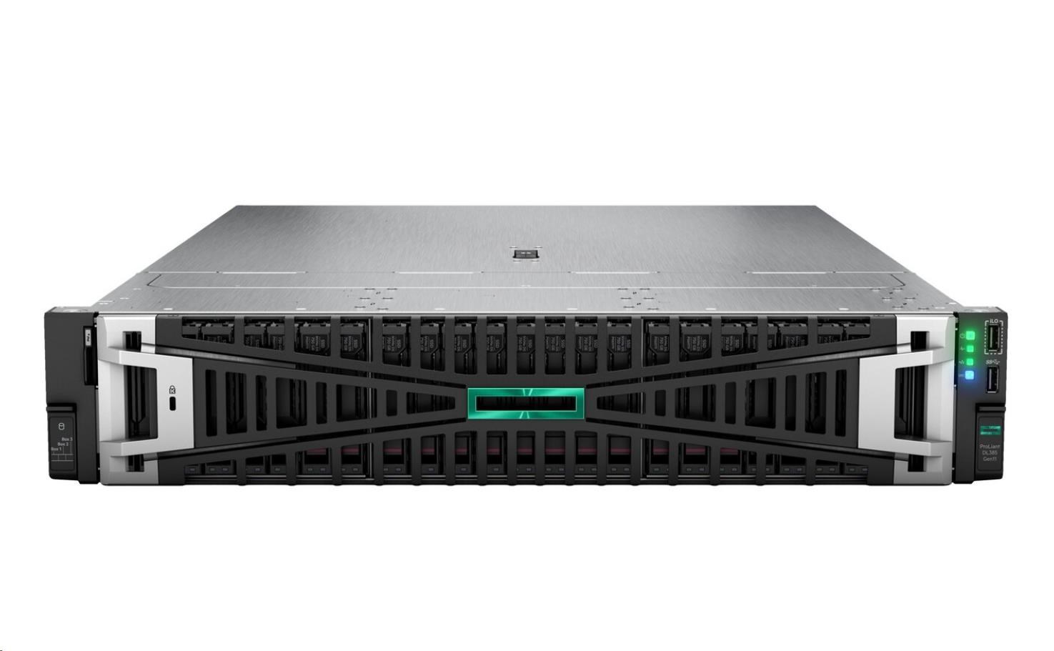 HPE PL DL385g11 AMD EPYC 9015 (3.6/8C) 2x32G (P64985) 2x480G MR408i-o 2x1000W 8SFF 2p10GT Smart Choice