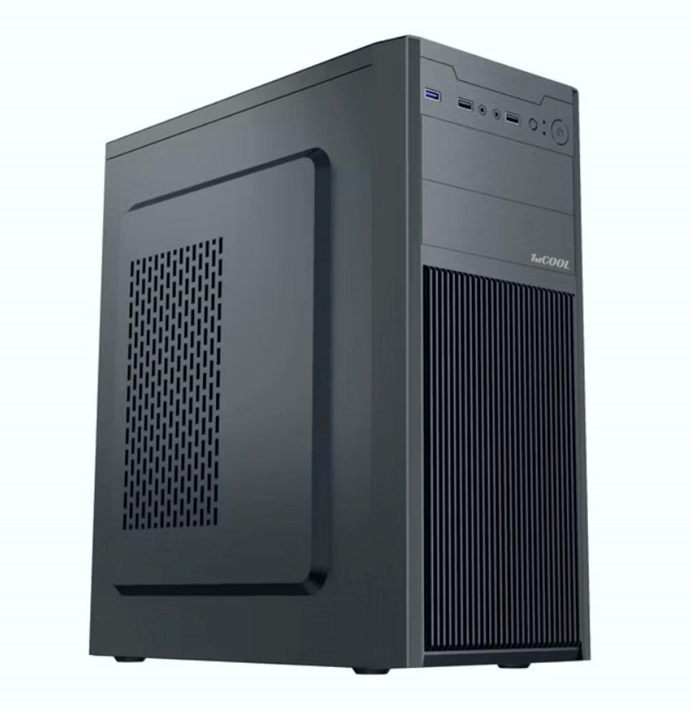 1stCOOL skříň JAZZ 6, micro tower, AU, USB 3.0, bez zdroje, černá