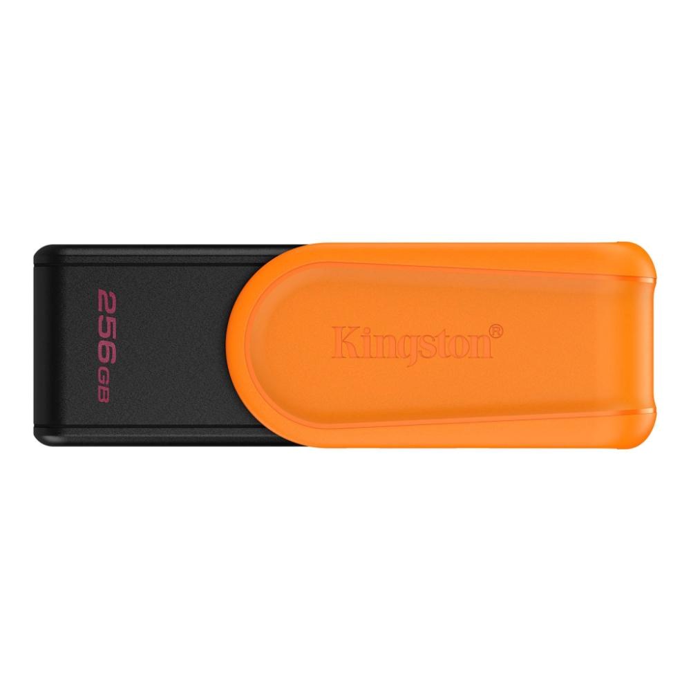 Kingston Flash Disk 256GB USB3.2 Gen 1 DataTraveler Exodia S (Black + Orange)