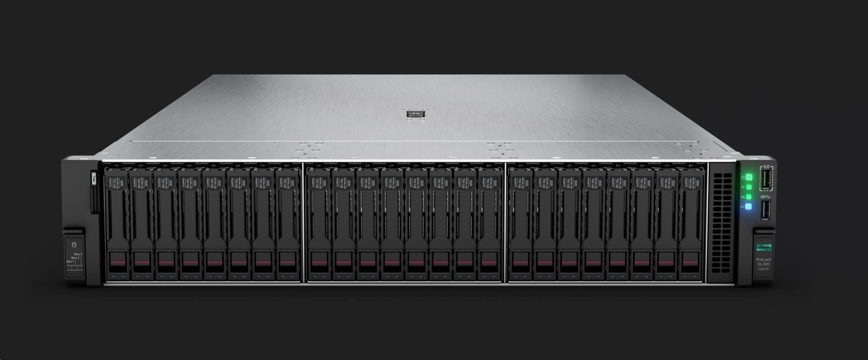 HPE PL DL380g11 6430 (2.1/32C) 32G (P43328) VROC 8-24SFF 1000W 6xPFans 2x10/25G SFP28 P58417-B21 RENEW
