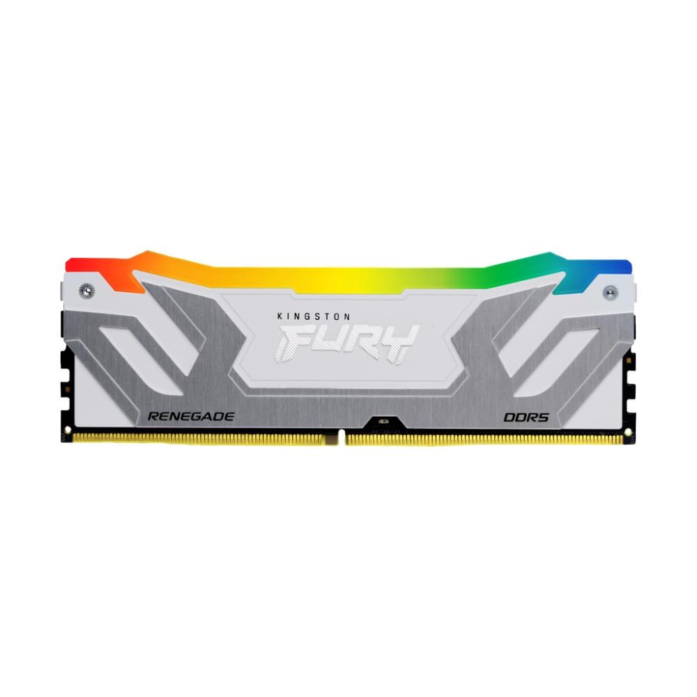 KINGSTON CUDIMM DDR5 24GB 8800MT/s CL42 FURY Renegade RGB White