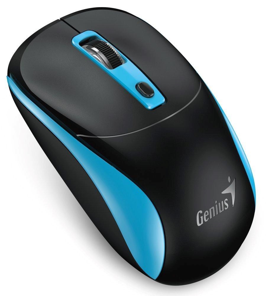 GENIUS myš NX-7123/ 1200 dpi/ bezdrátová/ Copilot/ černo-modrá