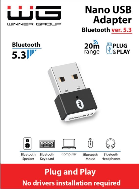WG - Adaptér Mini Bluetooth 5.3