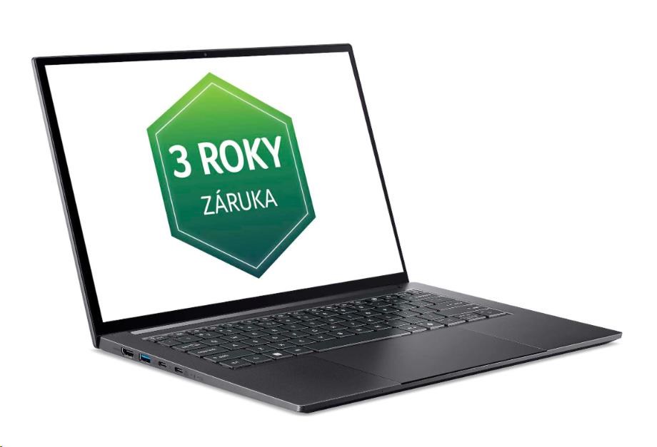 ACER NTB Swift X 14 AI (SFX14-61G-R542),R7 AI 350,14.5"WQXGA+,32GB,1TB SSD,RTX 5060,W11H,Gray