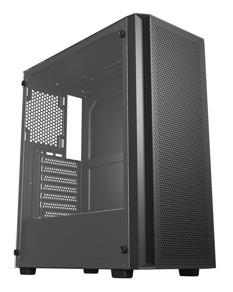 VeinX case BR15A Mid Tower, bez zdroje, 2x USB3.0, 1x USB2.0, 4x 120mm ARGB Fan, 1x ARGB Controller, černá